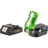 Procraft LL20bb Akku LED Strahler 20 V 500 lm + 1x Akku 2,0 Ah - ohne Ladegerät