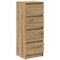 vidaXL Sideboard Artisan-Eiche 37,5x35x99 cm Holzwerkstoff