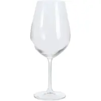Wellhome - Set mit 4 kristallklaren Rotweingläsern (690 ml)