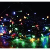 Linder Exclusiv GmbH 600er LED Lichterkette multicolor 230V IP44 Farblichterkette