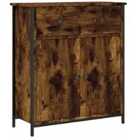 vidaXL Sideboard Räuchereiche 70x30x80 cm Holzwerkstoff