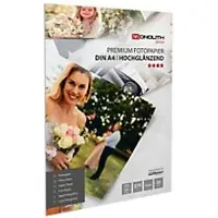 Monolith Fotopapier Glänzend DIN A4 270 g/m2 Weiß 20 Blatt