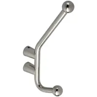 Sotech Garderobenhaken ZIA Edelstahl Ø10 mm BA 32 mm Groß Edelstahl Poliert
