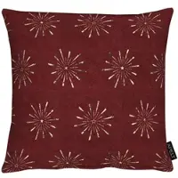 Apelt Dekokissenhülle Sterne 6302 40x40 cm | rot - rot