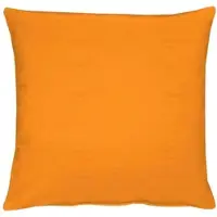 Apelt Dekokissen Basic 4362 Dekokissenhülle 49x49 cm | orange - orange
