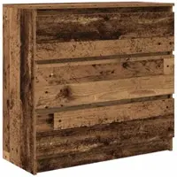 vidaXL Sideboard Altholz-Optik 80x35x76 cm Holzwerkstoff