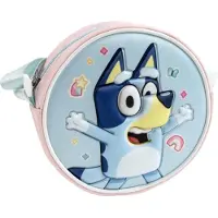 Bluey 3D Schultertasche, Blau