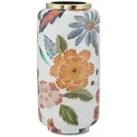 Möbel Kraft Vase Papagei ¦ mehrfarbig ¦ Metall ¦ Maße (cm): B: 15,5 H: 31