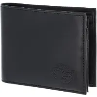 OXMOX Leather Geldbörse RFID Schutz Leder 12 cm