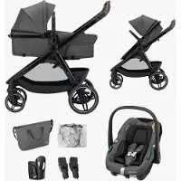 Maxi-Cosi Zelia S Trio 2 3-in-1 Travelsystem, Dunkelgrau