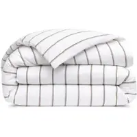 HUGO BOSS Home Satin Bettwäsche Bray white 135x200 cm + 80x80 cm - weiß