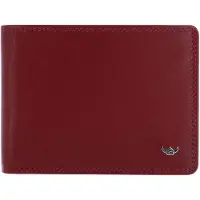Golden Head Leder Geldbörse Polo RFID Protect Scheintasche 1154 Rot dunkelrot