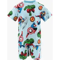 Marvel Pyjama, Blau, 116-122