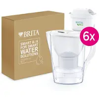 Brita Marella Wasserfilterkanne 2.4L + 6 MAXTRA PRO Filterkartuschen 1051132