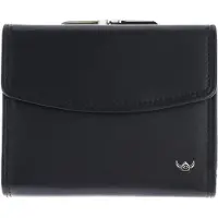 Golden Head Leder Geldbörse Polo RFID Protect Bügelbörse 2123 Schwarz