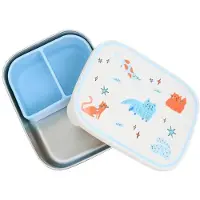 The cotton cloud Stainless Steel Brotdose, Meowtiful Cats