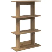 vidaXL Wandregal Wandhalterung Artisan-Eiche 56 x 20 x 90 cm