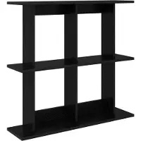 vidaXL Wandregal Wandhalterung Schwarze Eiche 80 x 20 x 75 cm