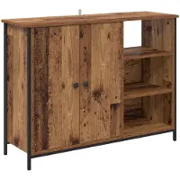 vidaXL Sideboard Altholz 100 x 33 x 75 cm Holzwerkstoff