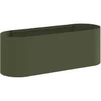 vidaXL Hochbeet im Garten Olive Grün 120 x 40 x 40 cm