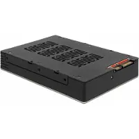 DeLOCK 47224, 2.5", 6 Gbit/s, Hot-Swap, Schwarz