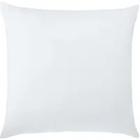 TRAUMSCHLAF Uni Feinbiber Kissenbezug Kissenbezug einzeln 80x80 cm | weiss - weiß