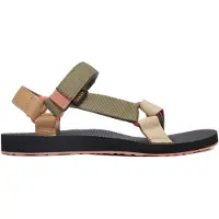 Teva für Damen. 1003987 Sandalen Original Universal grün (36), Stoff, Wohnung, Lässig, Strandbekleidung