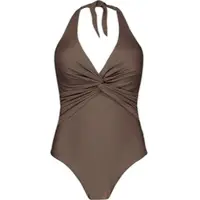 Barts Badeanzug Damen Kelli Halter Shaping One Piece Coffee-Größe 38