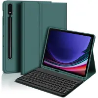 INF Bluetooth Tastatur Hülle für Samsung Galaxy Tab S7 FE 5G 12.4 Zoll