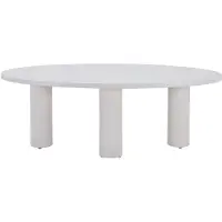 Vente-unique Esstisch 8 Personen - MDF - Beige - FALYN