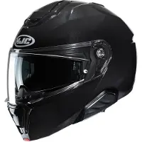 HJC i91 Solid Schwarz Metallic Klapphelm M