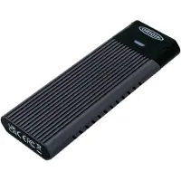 Origin Storage OSEC1TBNVME, 1 TB, USB Typ-C, 3.2 Gen 2 (3.1 Gen 2), 1050 MB/s, 640 Gbit/s, Aluminium, Grau