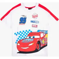 Disney Cars T-Shirt, Weiß, 98-104