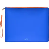 FolderSys Reissverschlussbeutel PHAT BAG A5 blau/orange 1,2 mm
