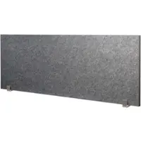 LAUTLOZ Schreibtisch-Set desktopz ?nie wieder bohren? Farbe: grau, Größe: 100x50x2,5cm