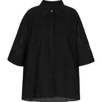 Dreimaster Bluse Frauen Schwarz