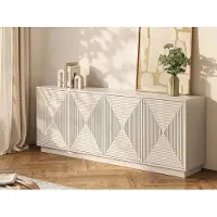 Vente-unique Sideboard Mezulia Beige 199.8 cm