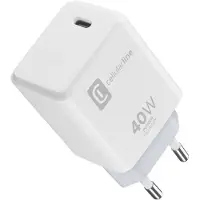 Cellularline 40W PD USB-C ACH, Drinnen, AC, Weiß