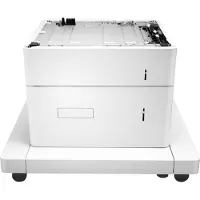 HP Papiereinzug und Ständer - Druckerbasis mit Medienzuführung - 2550 Blätter in 2 Schubladen (Trays) - für LaserJet Enterprise MFP M634, LaserJet Enterprise Flow MFP M634, MFP M635, MFP M636
