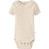 Name it Lil' Atelier Body k/ä - Rib - NbfHulla - Shell - - 68 - Body K/Ä