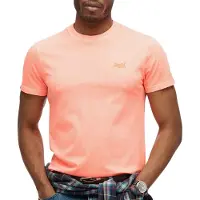 Superdry Essential Logo Emb Neon Kurzarm-t-shirt