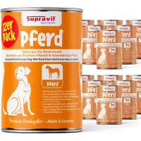 Supravit Hundenassfutter Dosenfutter für Hunde 4920 g