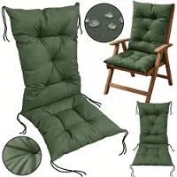 EDANTI Gartenstuhl Kissen Lounger 50x50x80 Wasserdicht Grün
