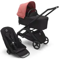 Bugaboo Dragonfly 2-in-1-Kinderwagen - Bezüge Midnight Black
