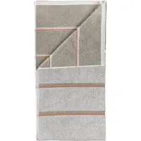 Zone Denmark Handtuch Sauna Soft Grey / Eucalyptus / Terracotta (50 x 100 cm)