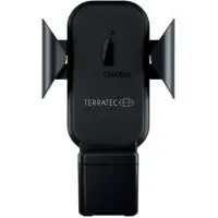 Terratec ChargeAir All Car, Handy/Smartphone, Smartwatch, Aktive Halterung, Auto, Schwarz