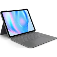 Logitech Combo Touch, QWERTY, Dänisch, Finnisch, Norwegisch, Schwedisch, Trackpad, 1,9 cm, 1 mm, Apple