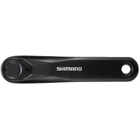 Shimano Kurbelarmset E-BIKE SYSTEMS FC-E5010 - 165 mm, Schwarz