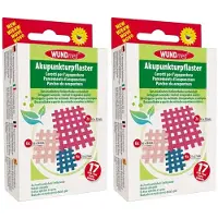 WUNDmed Akupunktur-Pflaster 3 Größen sortiert 2x 2x17 St Pflaster