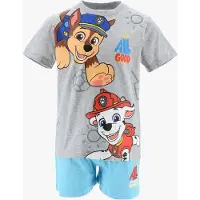 Ryhmä Hau T-Shirt Und Shorts Set, Hellgrau, 104-110